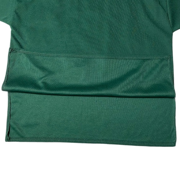 Green Bay Packers Riddell 3/4 Sleeve V Neck Jersey Style Shirt Size Medium - Picture 6 of 10
